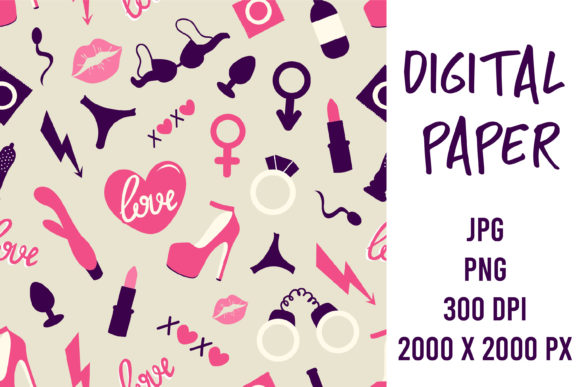 Download Valentine Background with Love Symbols - Love symbols Collection