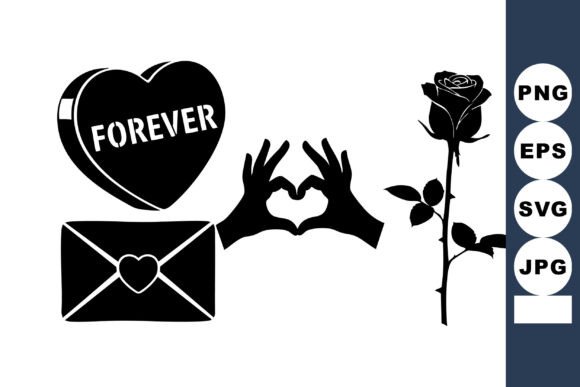 Download Love Symbols Heart Hands Rose - Love symbols Collection