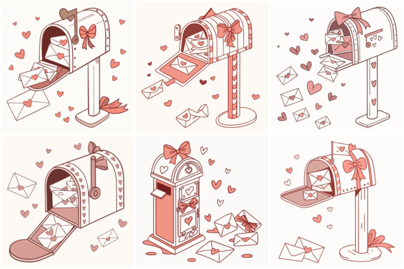 Download Nostalgic Valentine's Day Mailbox - Premium Resources