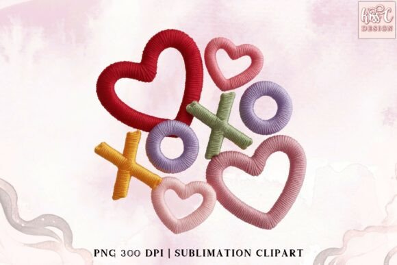 Download XOXO Yarn Hearts Romantic Love Symbols - Love symbols Collection